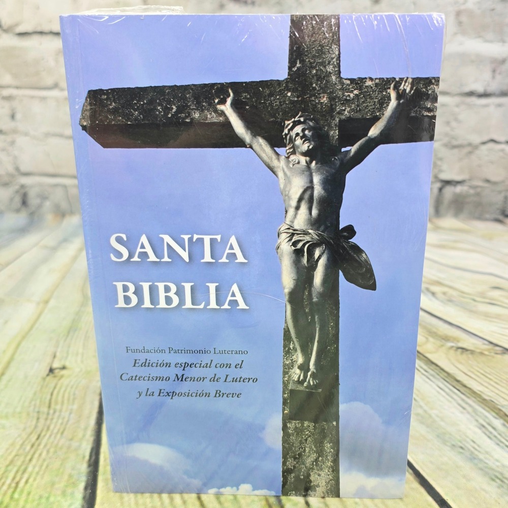 LHF Santa Biblia RVC Spanish Bible Lutheran Catechism Special Edition New Sealed